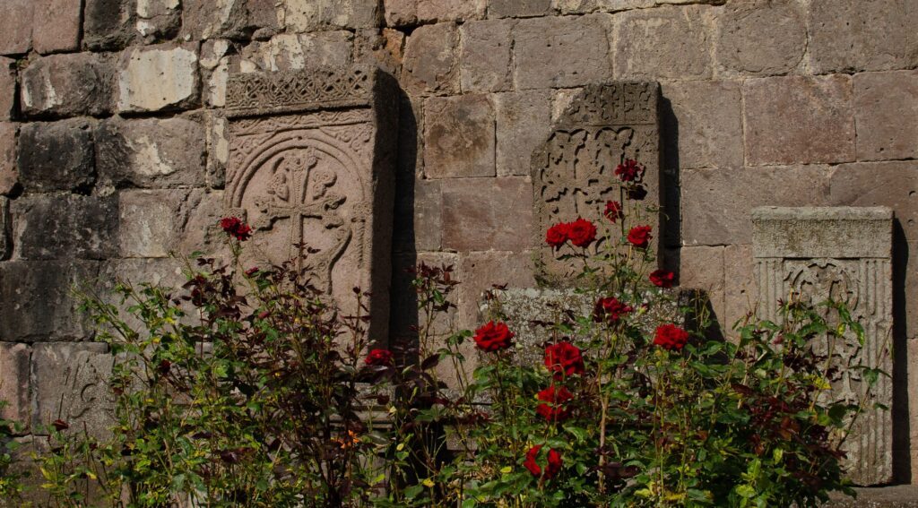 Khachkar tombstones in Armenia