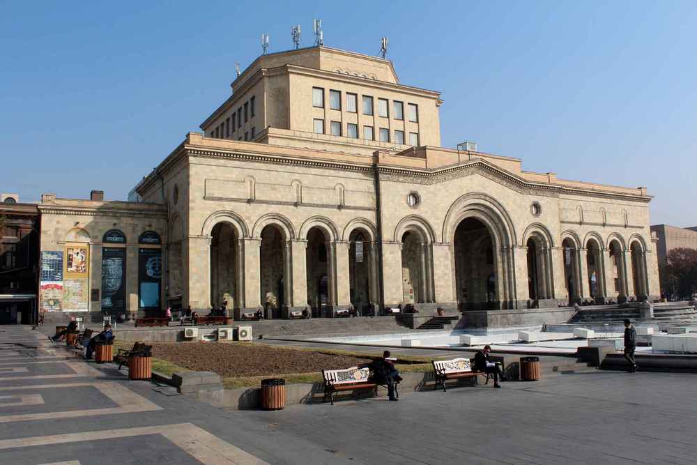 National museum Yerevan in November