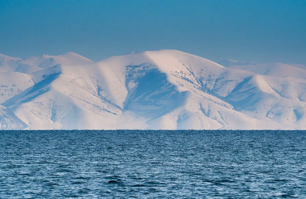 Sevan in wintertime