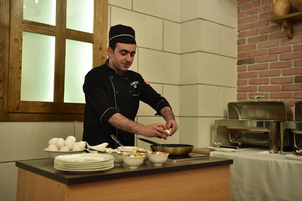 Breakfast at Boulevard Hotel Yerevan